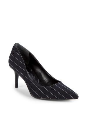 Lauren Ralph Lauren Striped Point-toe Pumps