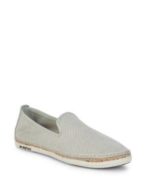 Seavees Perforated Suede Slip-on Sneakers