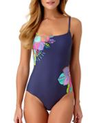 Anne Cole Maillot One-piece Floral-printed Swimsuit
