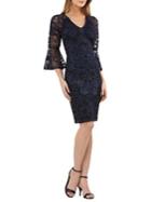Js Collections Embellished Sheath Cocktail Dress