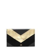 Vince Camuto Fitzi Texture Block Leather Clutch