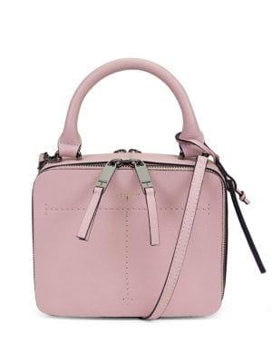 T Tahari Kira Signature Leather Crossbody