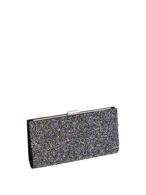 Bcbgmaxazria Athena Multicolor Stone Clutch