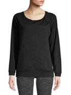 Sam Edelman Quilted Long Sleeve Top