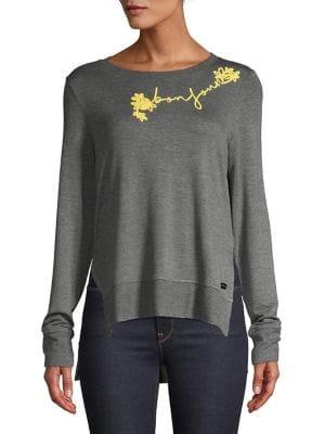 Marc New York Performance Bonjour Vented Knit Top