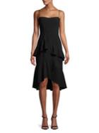 Black Halo Barbados Fit-and-flare Dress