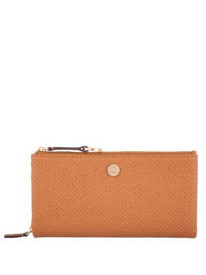 Lodis Sunset Boulevard Dana Leather Double-zip Wallet