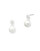 Anne Klein Drop Pearl Earrings