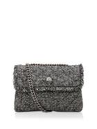 Kurt Geiger London Large Kensington Tweed Crossbody Bag
