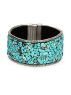 Design Lab Lord & Taylor Turquoise Bangle Bracelet