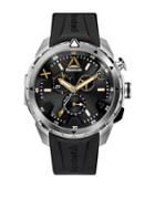 Reebok Impact Chrono Stainless Steel And Silicone Black Strap Watch