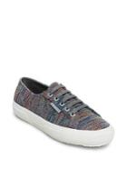 Superga Knitted Lace-up Sneakers