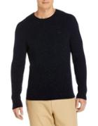 Lacoste Waffle-knit Wool And Cotton Sweater