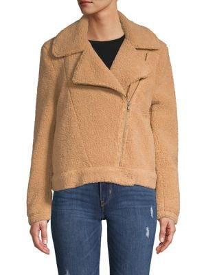 The Fifth Label Faux Fur Biker Jacket