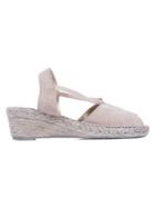 Andre Assous Dainty Suede Wedge Espadrille Sandals