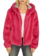 Sanctuary Luv The Nightlife Faux Fur Hoodie