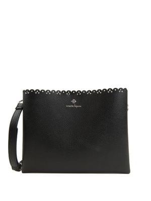 Nanette By Nanette Lepore Abigail Triple Section Faux Leather Crossbody Bag