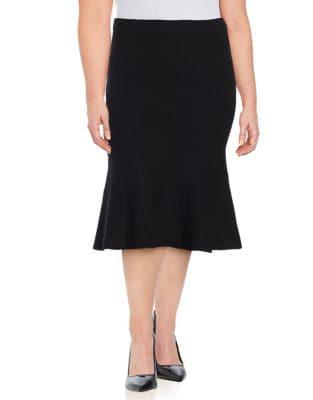 Rachel Rachel Roy Plus Pull-on Fit-&-flare Skirt