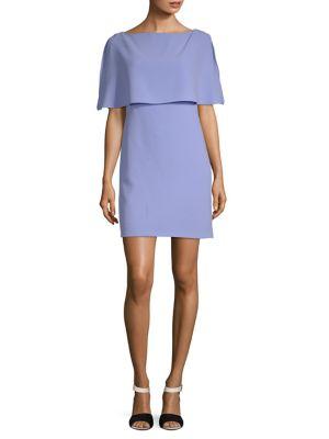Adrianna Papell Split-sleeve Popover Dress