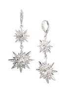 Givenchy Crystal Star Drop Earrings