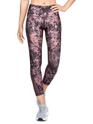 Under Armour Heatgear? Armour Printed Cropped Leggings