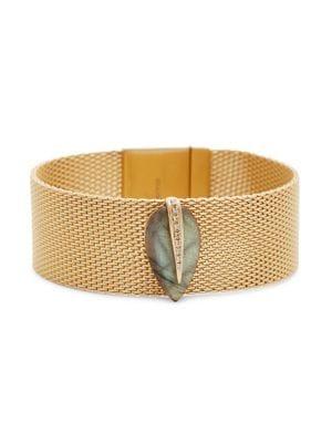 Sole Society Spring Waters Crystal Mesh Bangle Bracelet