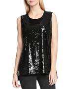 Vince Camuto Sleeveless Sequin Top