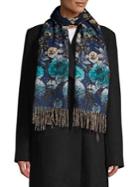 Lord & Taylor Floral-print Scarf