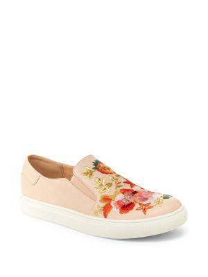 Nanette By Nanette Lepore Whimsical Embroidered Slip-on Sneakers