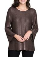 Nic+zoe Easy Edge Bell-sleeve Top