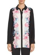 Cece Long-sleeve Floral Tunic