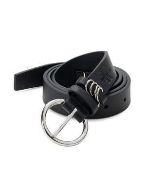 Calvin Klein Multi-ring Smooth Leather Belt