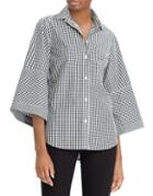 Lauren Ralph Lauren Gingham Button-down Cotton Shirt