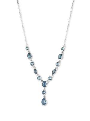 Givenchy Swarovski Crystal Y-necklace