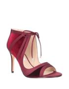 Nina Velvet Ankle Strap Heel