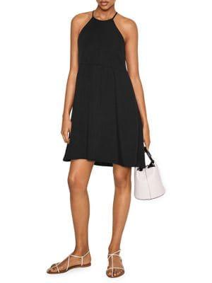 Mango Soroya Halterneck Short Dress