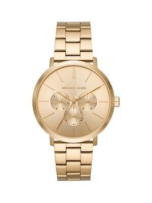 Michael Kors Blake Round Stainless Steel Chronograph Watch