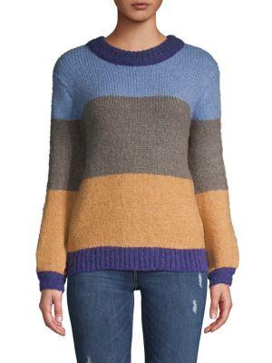 York And Hudson Ribbed Striped Sweater