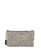 Karl Lagerfeld Paris Textured Logo Crossbody Bag