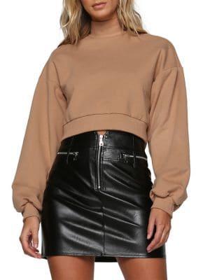 Tiger Mist Lovely Blouson-sleeve Sweatshirt