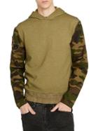 Buffalo David Bitton Fifoly Camouflage Cotton Hooded Sweatshirt