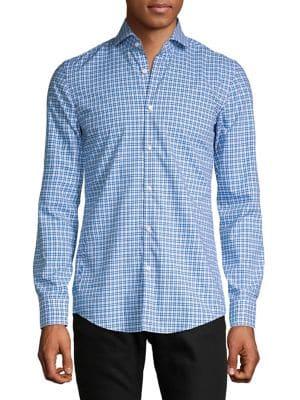 Hugo Boss Kason Plaid Button-down Shirt