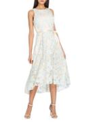 Tahari Arthur S. Levine Petite Novelty Embroidered Fit-&-flare Dress