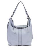 T Tahari Skyler Leather Bucket Bag