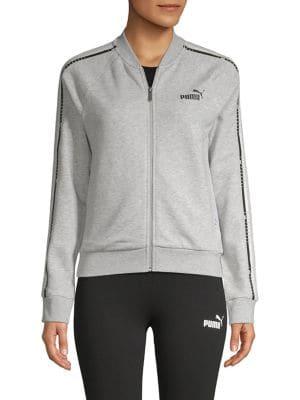 Puma Tape Full-zip Heathered Track Jacket