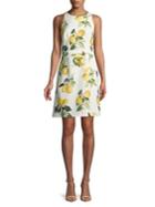 Adrianna Papell Fresh Lemon A-line Dress