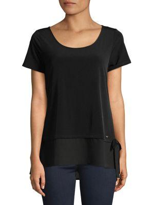 Ivanka Trump Bow Short-sleeve Top