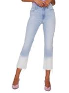 Sanctuary Modern Standard Dip-dyed Straight Cropped Jeans