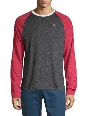 Original Penguin Colorblock-sleeve Tee