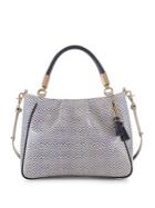 Brahmin Lorena Textured Leather Satchel